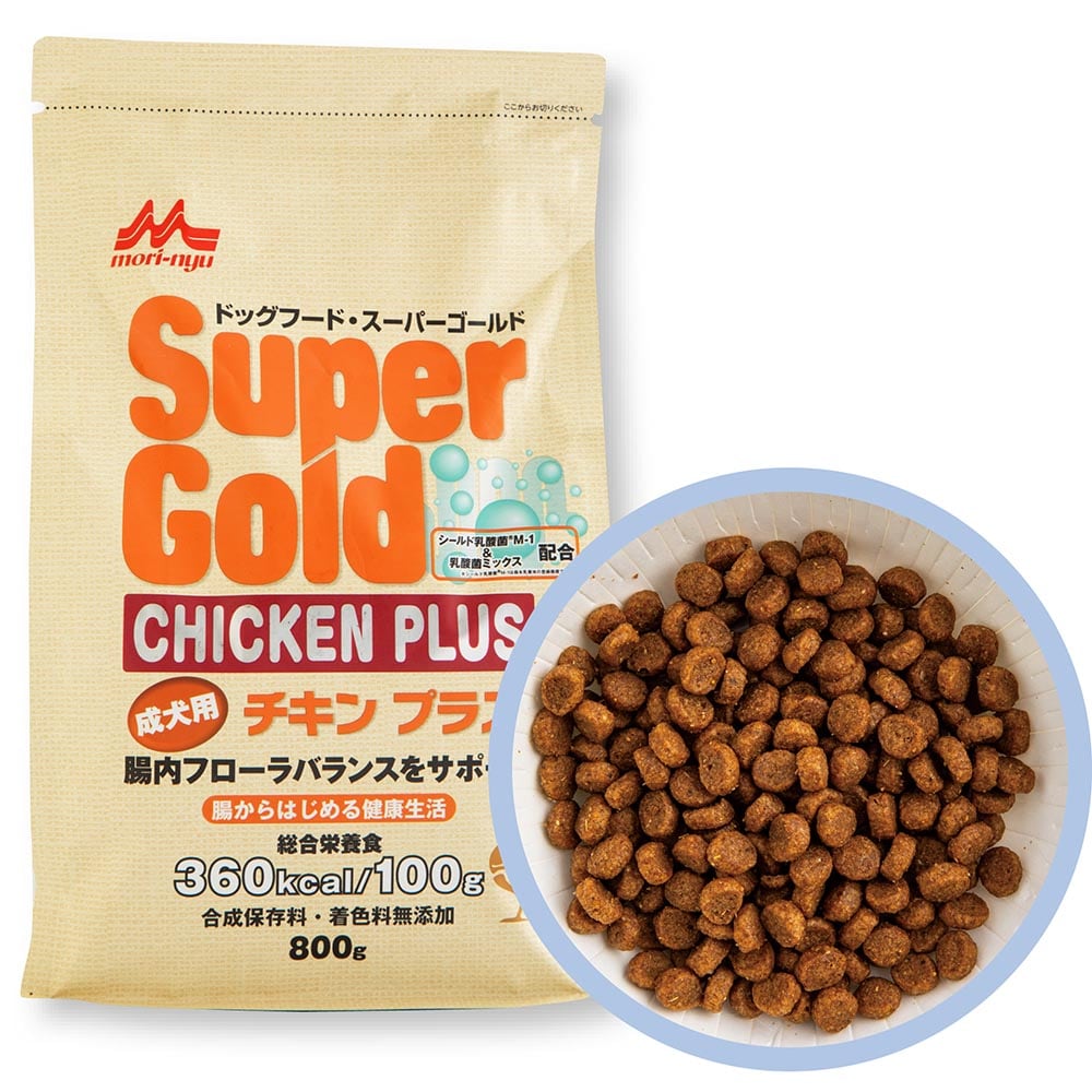 森乳 スーパーゴールド チキンプラス 成犬用15kg スーパーゴールド