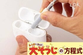 イヤホン、今年毎日使ってた？ スリコのお掃除ペンでゴミ出ししておきましょ【LDK大掃除】