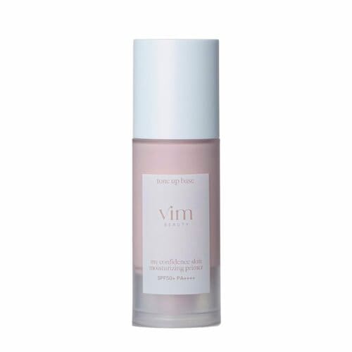 ピンクの化粧下地おすすめ vim BEAUTY マイ コンフィデンス スキン モイスチャライジング プライマー/rose veil イメージ