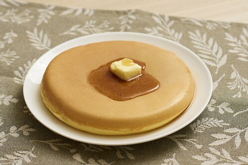 結果：ホットケーキは表面がつややかで中はふわふわ！ イメージ4