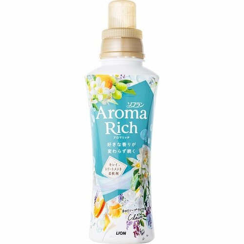 柔軟剤おすすめ ライオン ソフラン アロマリッチクレア ネロリソープアロマの香り イメージ