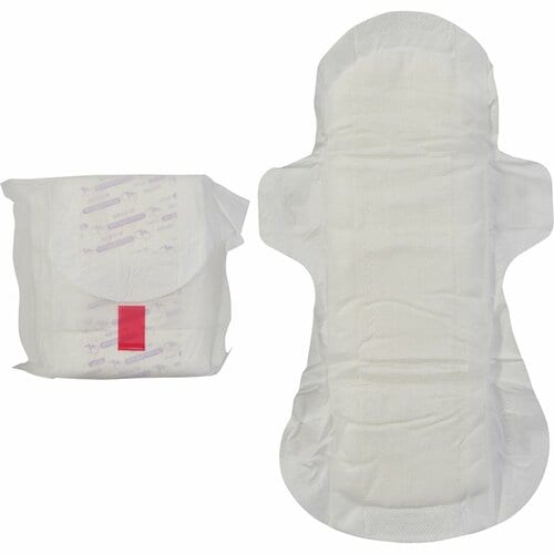 夜用生理ナプキンおすすめ ナチュラムーン 生理用ナプキン 多い日の夜用(羽付) イメージ2