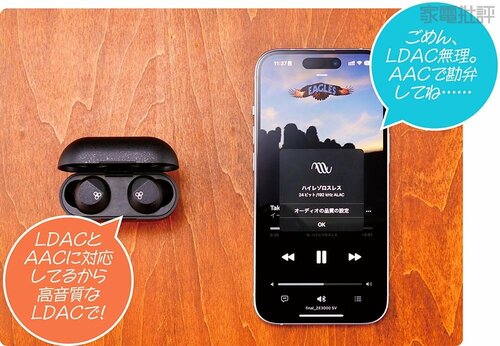 iPhoneではBluetoothイヤホンの音質を発揮しきれない AirPlay対応DAPおすすめ イメージ