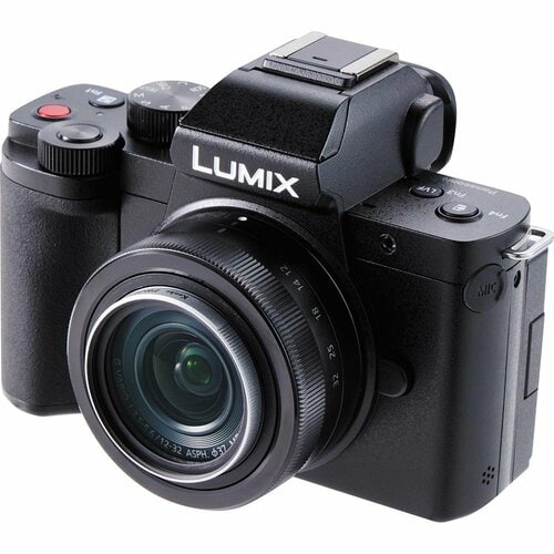 Vlogカメラおすすめ パナソニック LUMIX DC-G100 標準レンズキット トライポッドグリップ付き イメージ