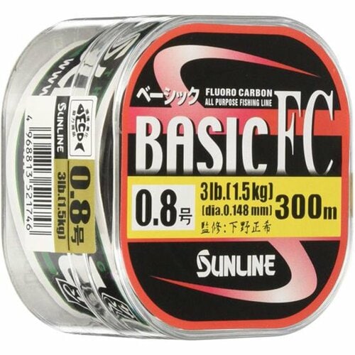 フロロカーボンラインおすすめ サンライン ベーシック FC/フロロ イメージ1