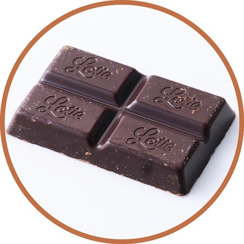 高カカオチョコレートおすすめ ロッテ カカオの恵み 72% シェアパック イメージ3