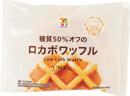 7プレミアム 糖質50%オフのロカボワッフルの製品画像