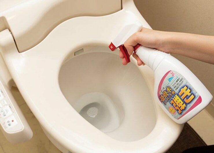 トイレ掃除はそんなにしない。許される「洗剤スプレー」は5製品中1本だけでした