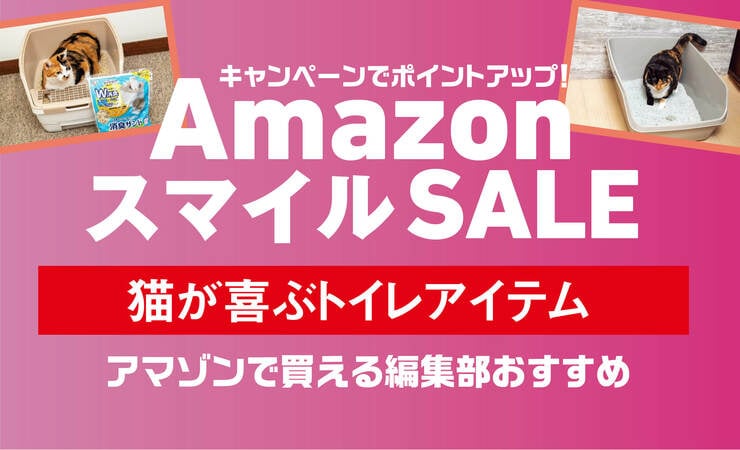 【落ち着くニャ】ネコのトイレ事情、ついに革命がおきる｜Amazon新生活セール