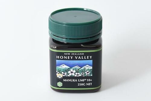 ハニーバレー:マヌカハニー 100% Pure New Zealand Honey UMF10+(MGO263+) 250g:はちみつ