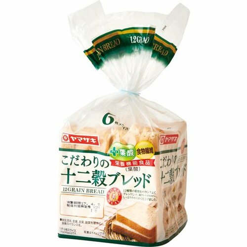 ヤマザキ:こだわりの十二穀ブレッド 6枚切り