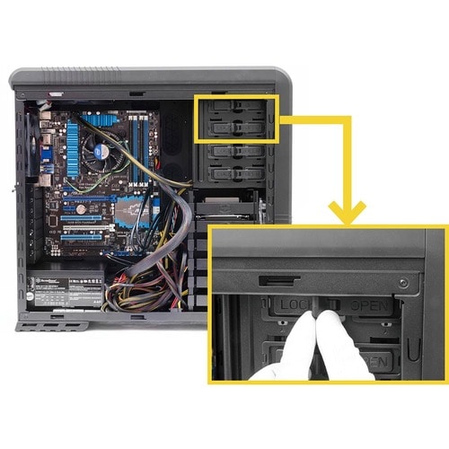 工具不要ケースなら作業が簡単 PCケースおすすめ イメージ