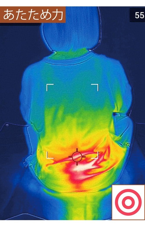 あたため力：◎ 小型セラミックファンヒーターおすすめ イメージ