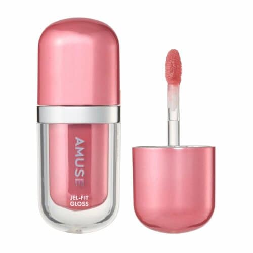 韓国リップおすすめ AMUSE ジェルフィットグロス/03 ヌーディーローズグロス イメージ