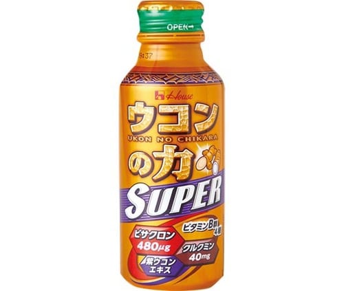ハウスウェルネスフーズ:ウコンの力スーパー 120ml×6本:栄養ドリンク
