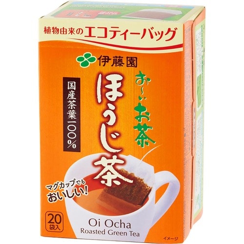 LDKベストバイおやつ和菓子とお茶3商品おすすめ 伊藤園 お〜いお茶 エコティーバッグ ほうじ茶 イメージ1
