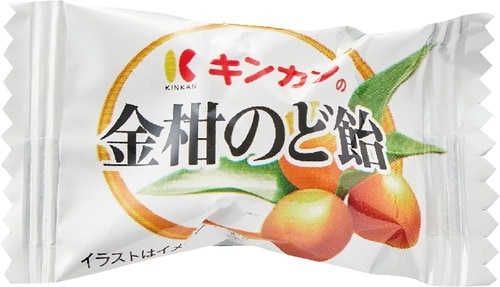 のど飴おすすめ 金冠堂 キンカンの金柑のど飴 イメージ2