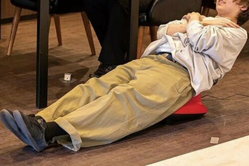 運動部系編集部員もすき間時間に体験