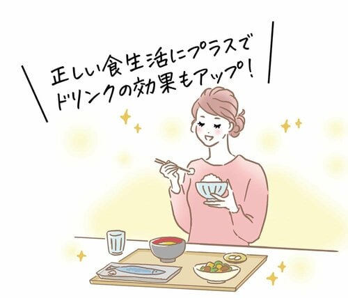 食事では摂りにくい成分を手軽に摂取 コラーゲンドリンクおすすめ イメージ2