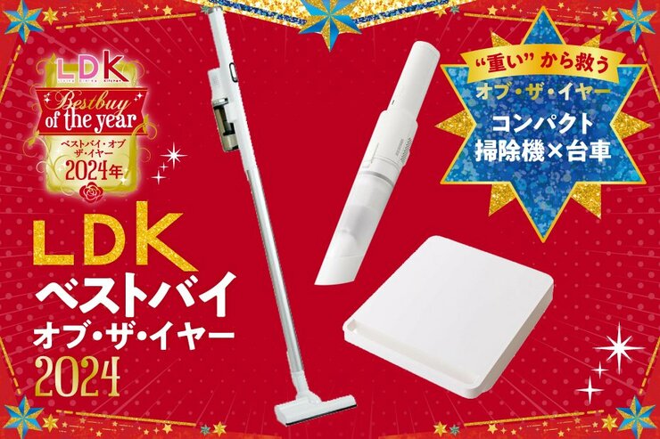 “汚れをためない家”に転生！ 山善&ホームコーディのラク軽掃除機で即リセット習慣【LDKベストバイ2024】