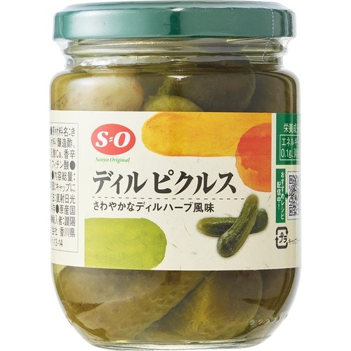 ピクルスおすすめ 賛陽食品工業 S=O ディルピクルス イメージ