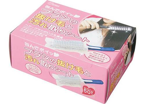 創和:包んでポイッ ブラシの抜け毛汚れ取りシート