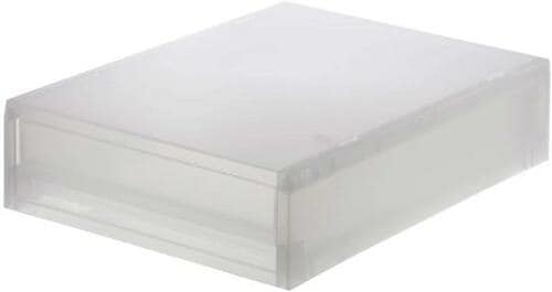 無印良品「ポリプロピレンケース・引出式・薄型・縦」