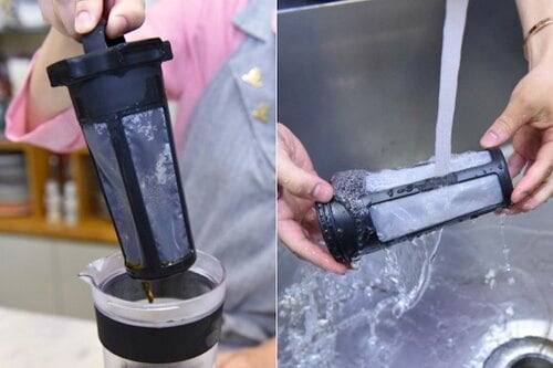 タケヤ化学工業「水出し専用コーヒージャグII 1.1L ブラック」 コーヒーポットおすすめ イメージ3