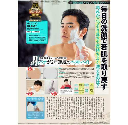 電動洗顔ブラシを毎日の洗顔に取り入れよう 電動洗顔ブラシおすすめ イメージ