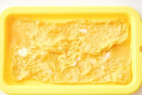 「薄焼き」と書いてあるのに 厚焼き卵ができるなんて…… イメージ