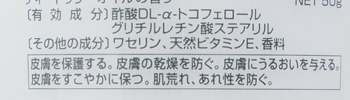 テスト2:成分 かかとクリームおすすめ イメージ