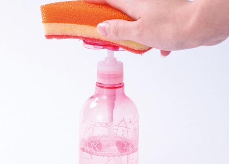洗剤は片手でポン！ がラクチンすぎるんです