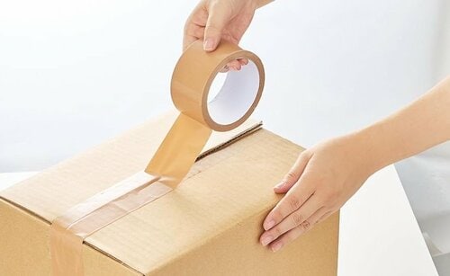 切り離しやすくてピッタリ貼れる イメージ