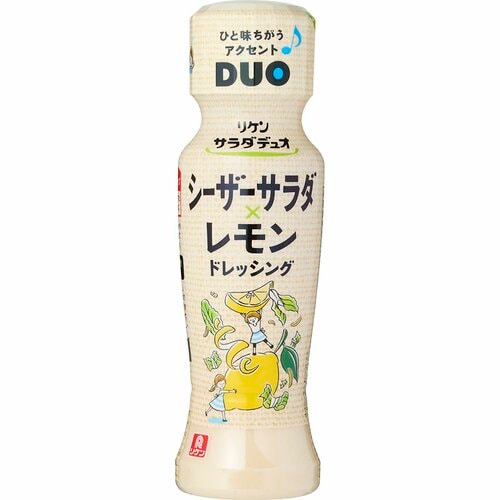 シーザードレッシングおすすめ 理研ビタミン リケン サラダデュオ シーザーサラダレモンドレッシング イメージ1