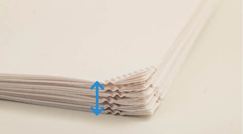 従来ステープラーとの厚さ比較 ハリナックスプレスがWIN! イメージ3