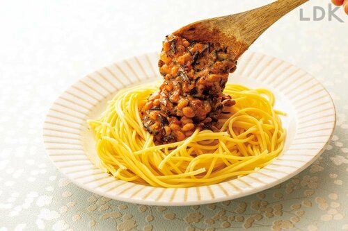 レシピ:ひじきと納豆のドライカレー 納豆おすすめ イメージ