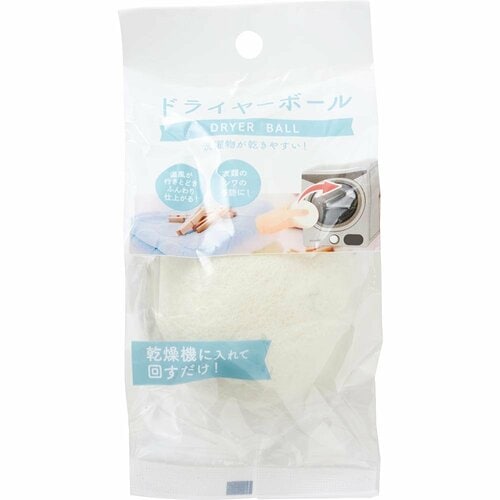 お試しで使うにはコスパ良し！ セリア エコー金属「ドライヤーボール」 イメージ