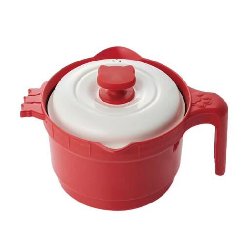  トレードワン chef 電子レンジ専用調理器 レンジでマルチポット 猫型 イメージ1