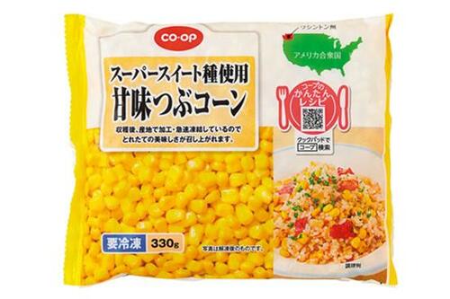 コープ:甘味つぶコーン 330g:食品