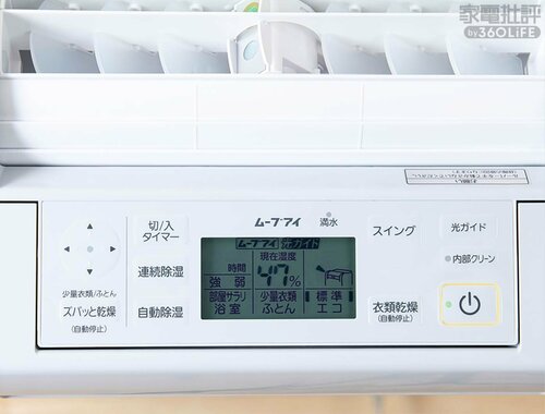 テスト項目6：機能性（5点） 除湿機おすすめ イメージ