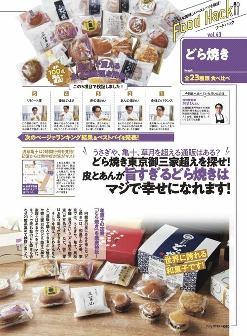 和菓子の定番「どら焼き」の魅力は? どら焼きおすすめ イメージ