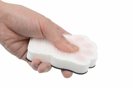 東洋アルミ:テペット:肉球柄グルーミングブラシ