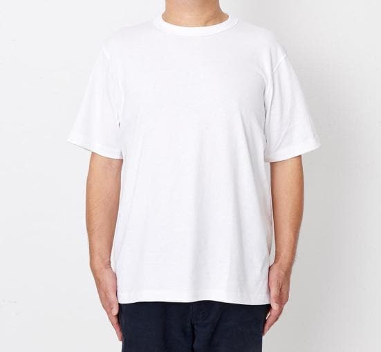GU「コットンクルーネックTシャツ」4
