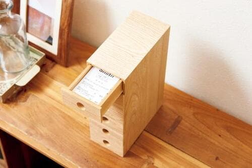 その４：レシートは費目ごとに管理引き出しに入れるだけの簡単収納 イメージ