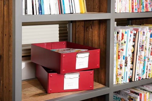 机周りの書類には仕分けお助けボックス イメージ