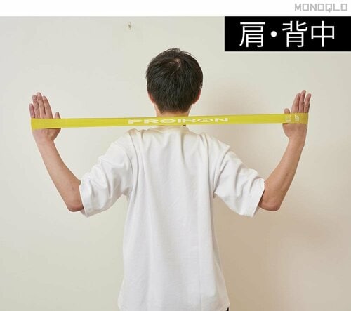 肩・背中 トレーニングチューブおすすめ イメージ
