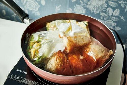 湯煎調理で簡単晩ごはん!岩谷マテリアル「アイラップ」 イメージ2