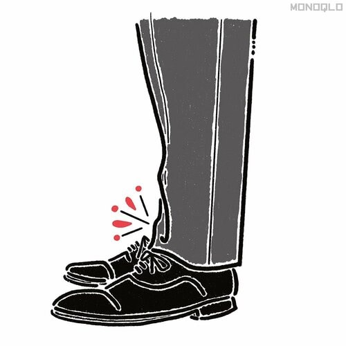 裾丈のベストの長さは? メンズスラックスおすすめ イメージ