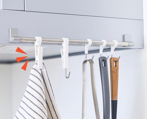クリップもついてて便利！ キッチンツールフックおすすめ イメージ2