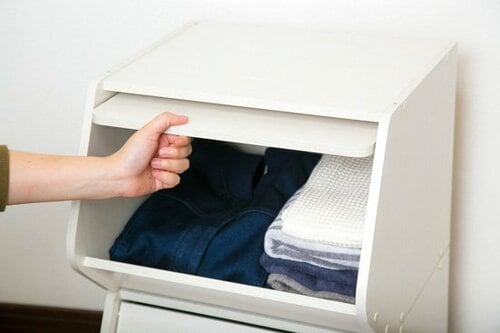 ［収納術1］お客さんがきたら 中身をサッと隠せます！ イメージ2